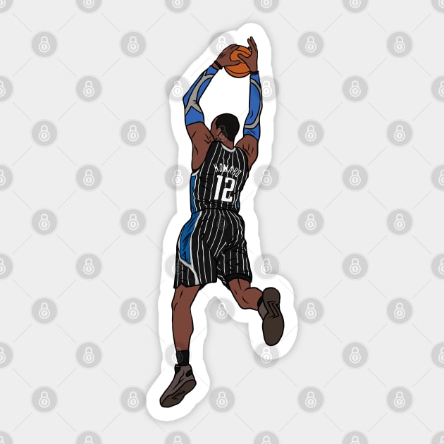 Dwight Howard Dunk Sticker by rattraptees